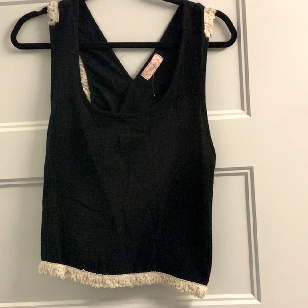 Black Crop Top